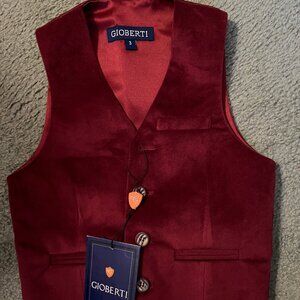 Gioberti Velvet Vest - Size 3 NWT
